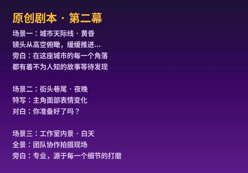 黄瓜视频原创剧本创作预览